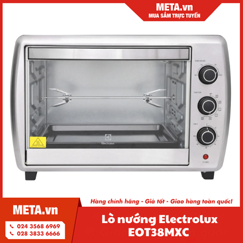 Lò nướng Electrolux EOT38MXC (38 lít)