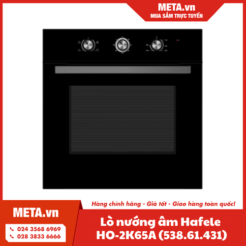 Lò nướng âm Hafele HO-2K65A (538.61.431) - 65 lít