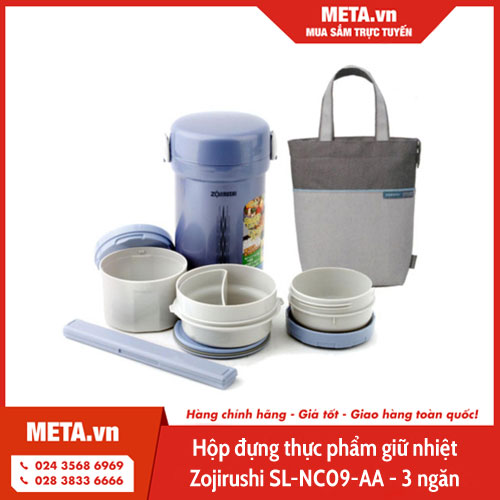Hộp đựng thực phẩm giữ nhiệt Zojirushi SL-NC09-AA
