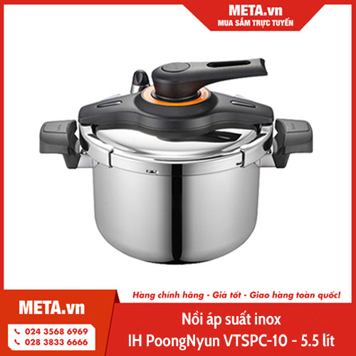 Nồi áp suất inox IH PoongNyun VTSPC-10