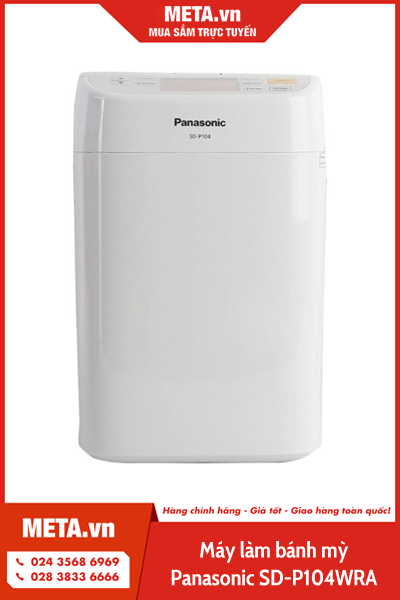 Máy làm bánh mì Panasonic SD-P104WRA