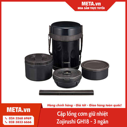 Cặp lồng cơm giữ nhiệt Zojirushi GH18