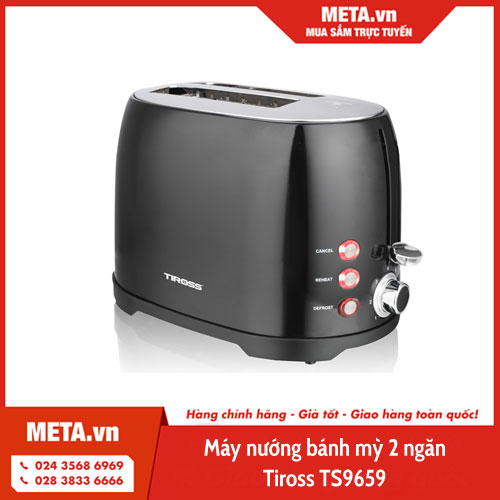 Máy nướng bánh mỳ 2 ngăn Tiross TS9659