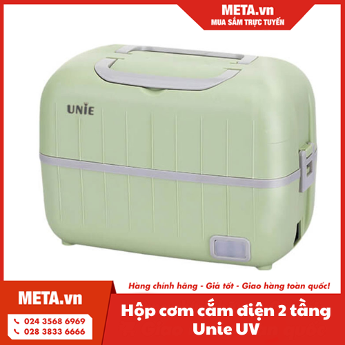 Hộp cơm cắm điện văn phòng 2 tầng Unie UV