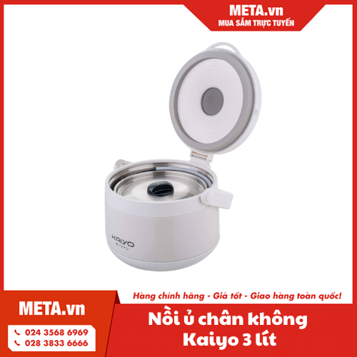 Nồi ủ chân không Kaiyo 3 lít