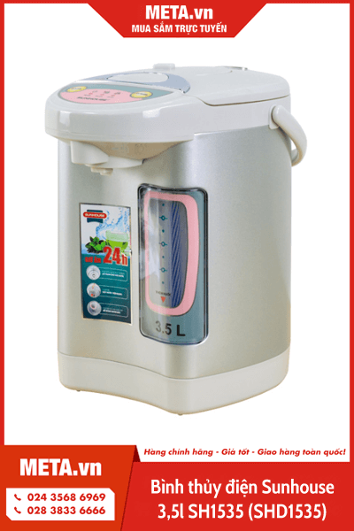 Bình thủy điện Sunhouse SH1535 (SHD1535)