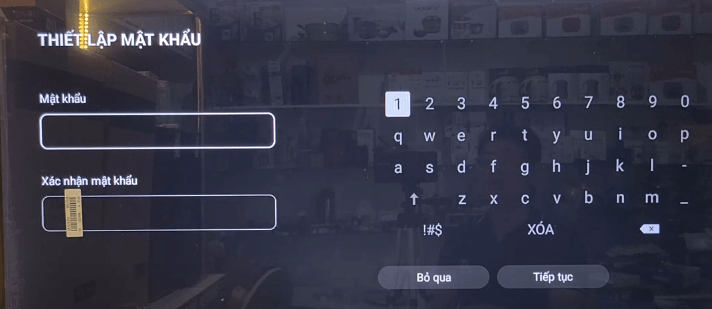 Cách đăng nhập ứng dụng TV360 trên tivi TCL bằng số điện thoại