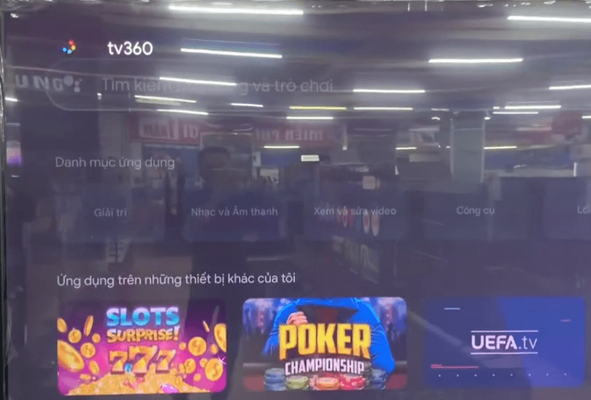 Tìm kiếm ứng dụng TV360