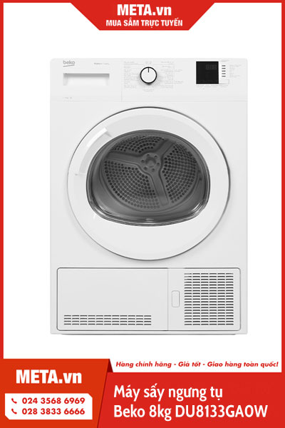 Máy sấy ngưng tụ Beko DU8133GA0W