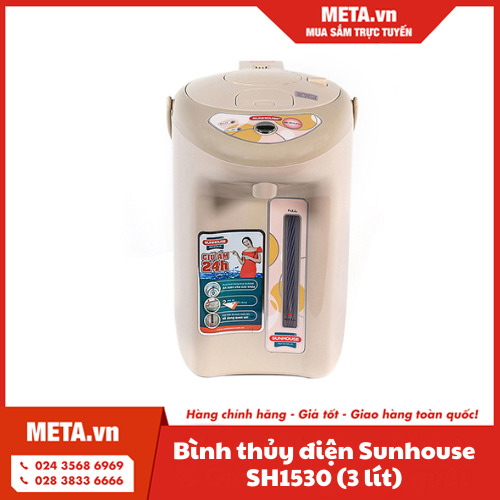 Bình thủy điện Sunhouse SH1530 (3 lít)