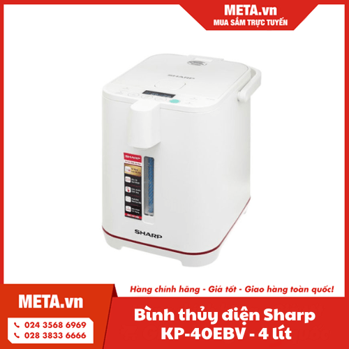 Bình thủy điện Sharp KP-40EBV - 4 lít