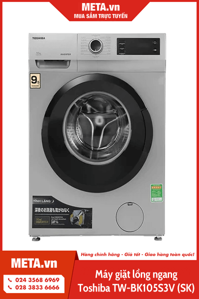 Máy giặt lồng ngang Toshiba TW-BK105S3V (SK) - 9,5kg