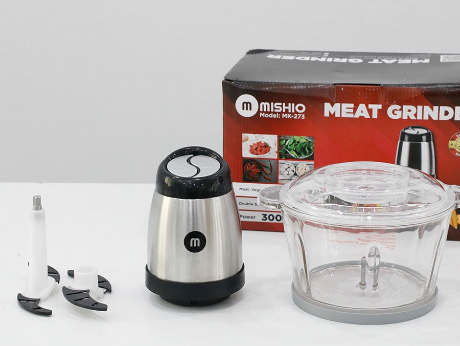 Máy xay thịt Mishio được làm từ chất liệu an toàn với sức khỏe con người