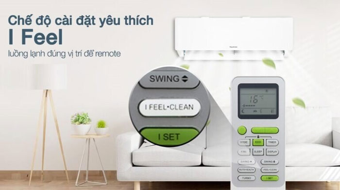 Cách sử dụng chế độ I FEEL