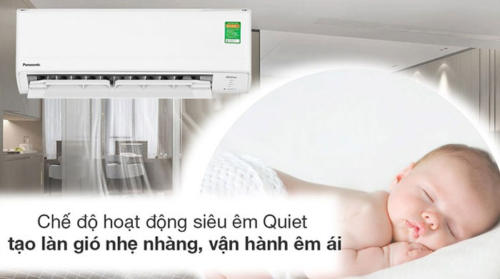 Cách dùng chế độ yên tĩnh của điều hòa Nagakawa