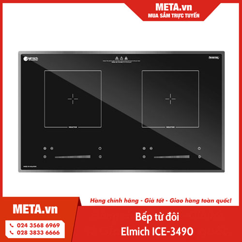 bếp từ đôi Elmich ICE-3490