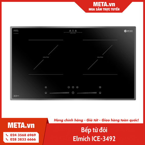Bếp từ đôi Elmich ICE-3492