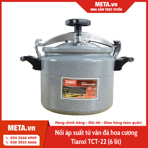 Nồi áp suất từ vân đá hoa cương Tianxi TCT-22