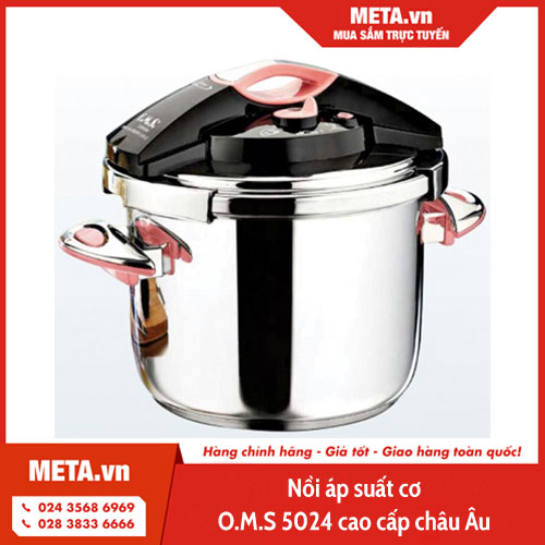 Nồi áp suất cơ O.M.S 5024 cao cấp châu Âu
