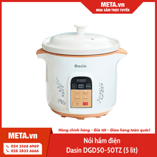 Nồi hầm điện Dasin DGD50-50TZ
