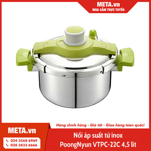Nồi áp suất từ inox PoongNyun VTPC-22C