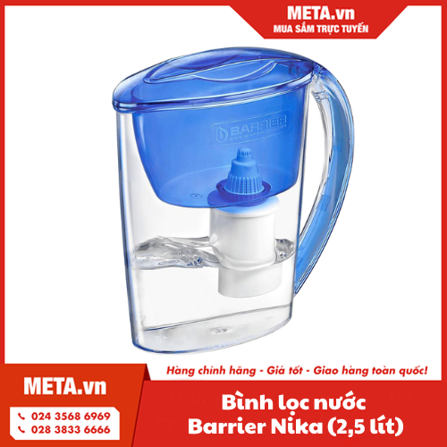 Bình lọc nước Barrier Nika (2,5 lít)