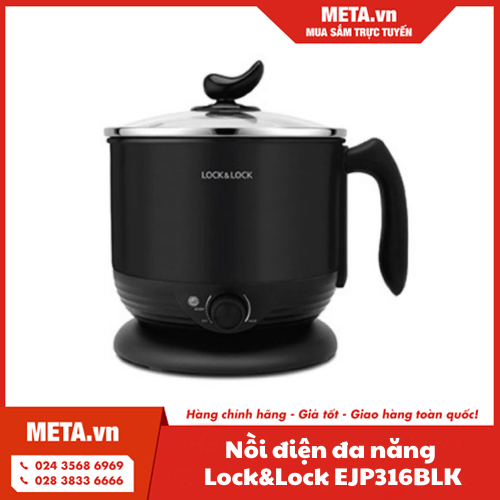 Nồi điện đa năng Lock&Lock EJP316BLK