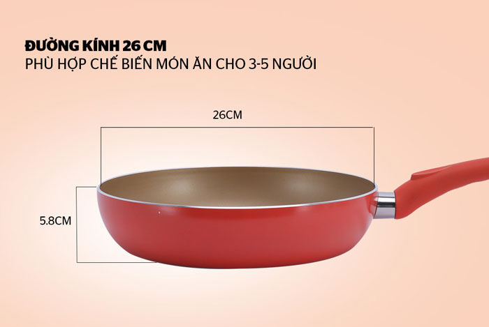 Lựa chọn kích thước chảo