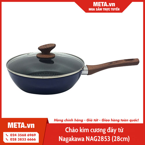 Chảo kim cương đáy từ Nagakawa NAG2853