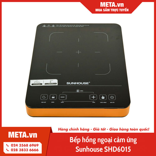Bếp hồng ngoại cảm ứng Sunhouse SHD6015
