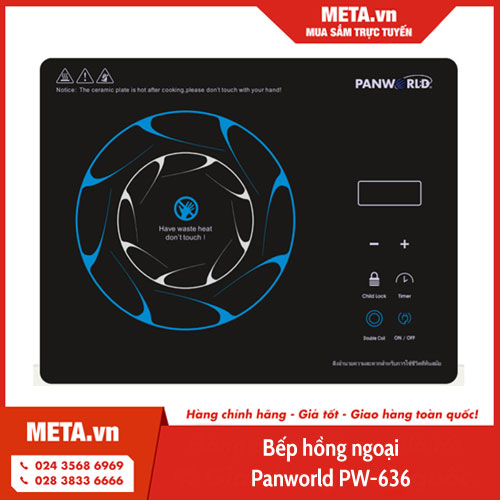 Bếp hồng ngoại Panworld PW-636