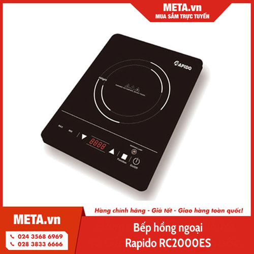 Bếp hồng ngoại Rapido RC2000ES