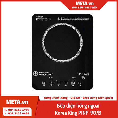 Bếp điện hồng ngoại Korea King PINF-90/B 