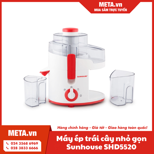 Máy ép trái cây nhỏ gọn Sunhouse SHD5520