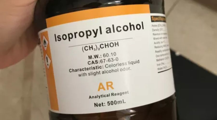 Nên sử dụng cồn IPA để vệ sinh máy in nhiệt
