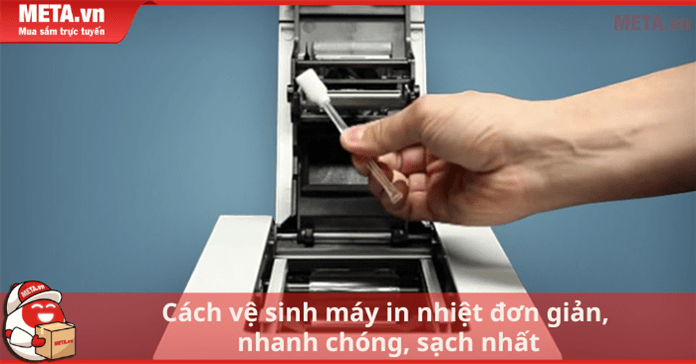 Cách vệ sinh máy in nhiệt đơn giản, nhanh chóng, sạch nhất