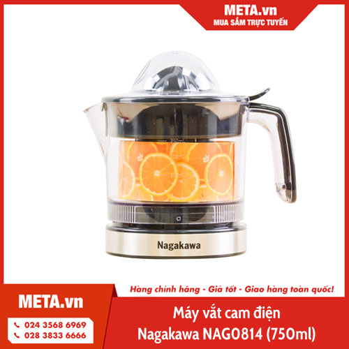 Máy vắt cam điện Nagakawa NAG0814 (750ml)