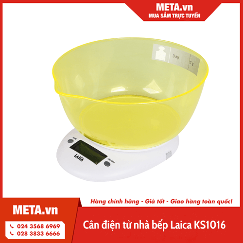 Cân điện tử nhà bếp Laica KS1016