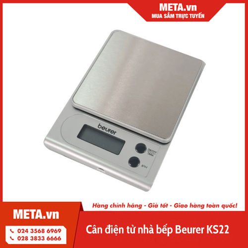 Cân điện tử nhà bếp Beurer KS22