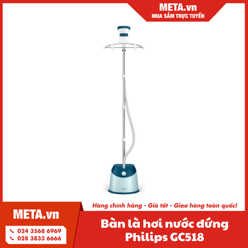 Bàn là hơi nước đứng Philips GC518 - 5 tốc độ