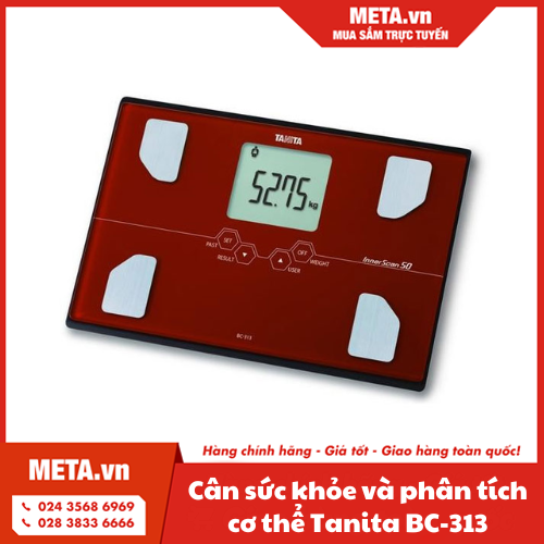 Cân sức khỏe và phân tích cơ thể Tanita BC-313