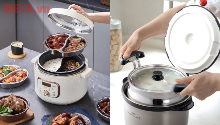 Nên mua nồi ủ hay nồi áp suất?