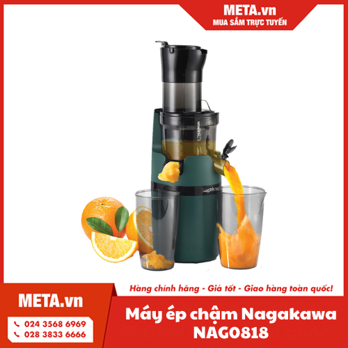 Máy ép chậm Nagakawa NAG0818 (200W)