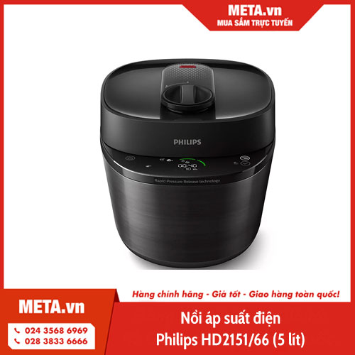 Nồi áp suất điện Philips HD2151/66 (5 lít)