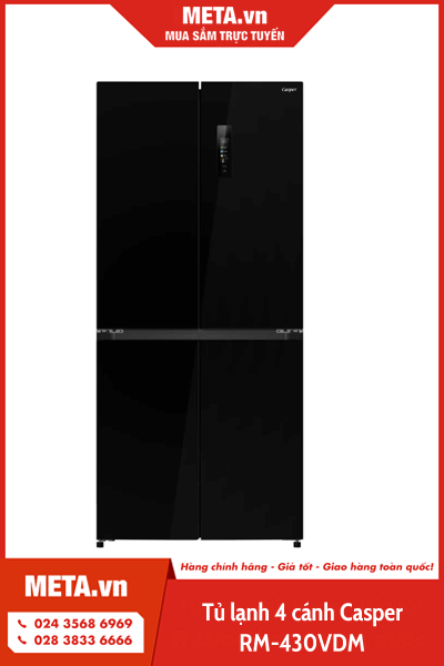 Tủ lạnh 4 cánh Casper 425 lít RM-430VDM