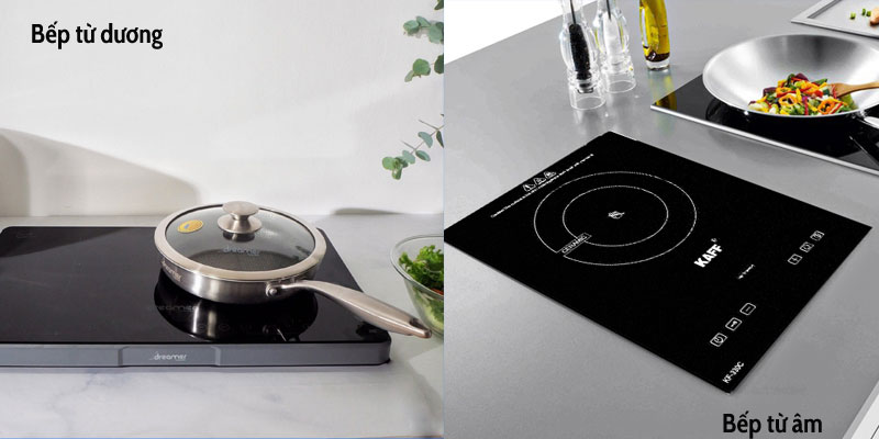 So sánh bếp từ âm và dương khác nhau như thế nào?