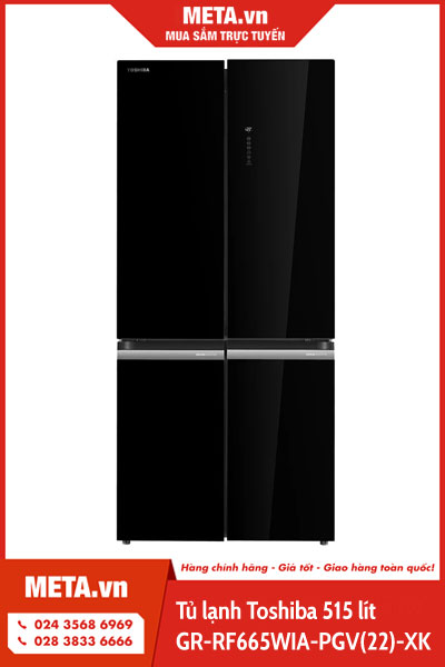 Tủ lạnh thông minh Toshiba 515 lít GR-RF665WIA-PGV(22)-XK