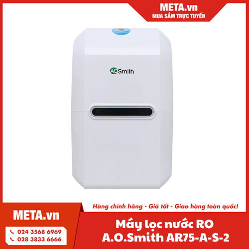 Máy lọc nước RO dưới chậu rửa A.O.Smith AR75-A-S-2