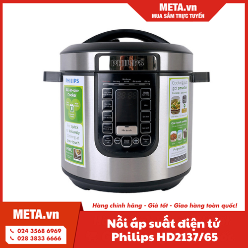 Nồi áp suất điện tử Philips HD2137/65