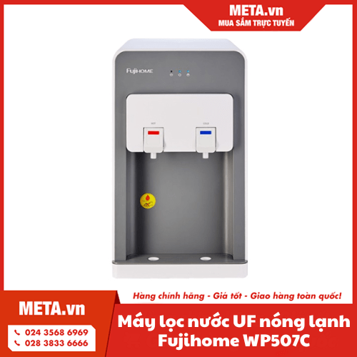 Máy lọc nước UF kết hợp nóng lạnh Fujihome WP507C